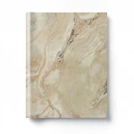 Marble wallpaper, dark beige color, length 10 m, width 1.06 m, model 84656 