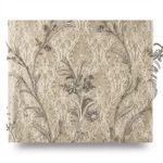 Floral Wall Covering Dark Beige 10m x 1.06m, Model 44420
