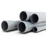 انابيب UPVC بلاسكو ضغط 10 بار  قطر خارجي 40 مم سمك 1.9 مم  رمادي
