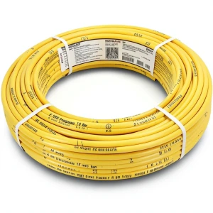 HDPE Pipes PE 100 Pressure 10 Bar 90 mm Diameter 5.4 mm Thickness Yellow | NEPROPLAST