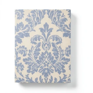 German Classic Wall Covering 10m x 0.53m Beige with Blue, Model 449013
