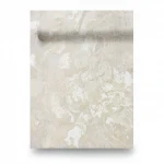 Italian marble wallpaper, size 10 m x 1.06 m, beige color, model 082653  