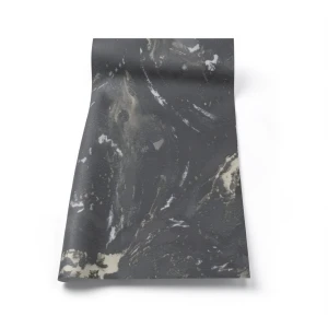 Patterned Wallpaper 10m x 1.06m Dark Gray, Model 83633