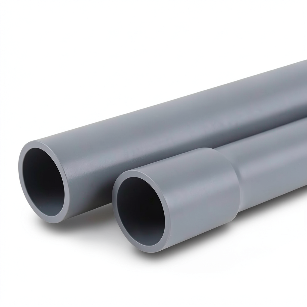 UPVC Pipes Sewage/Drainage System Nominal Pressure 16 Bar Outside Diameter 355 mm Thickness 21.1 mm Gray