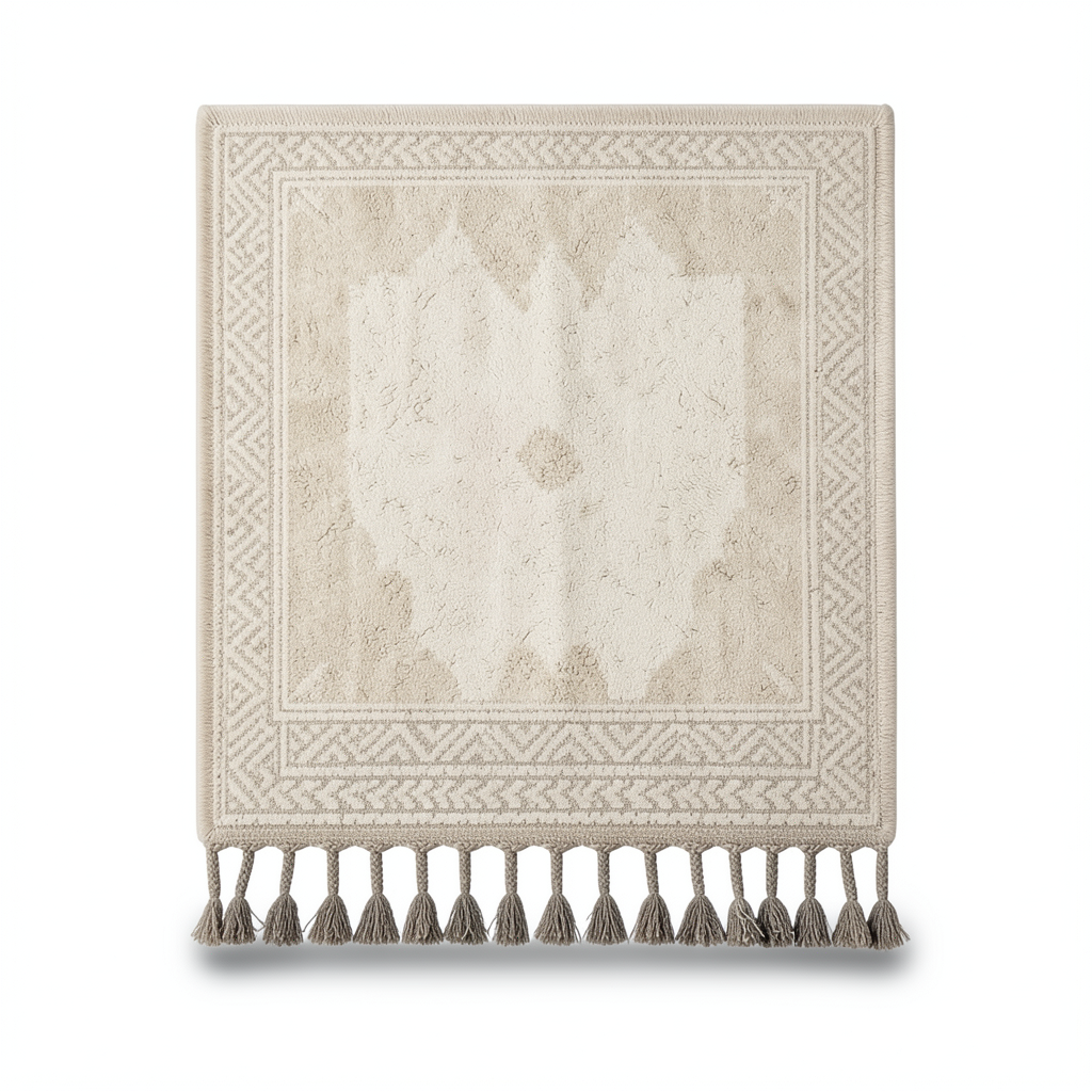 سجادة صوف يدوية الصنع مقاس 60x90 سم - Artik-Ark-133-Beige-Xs