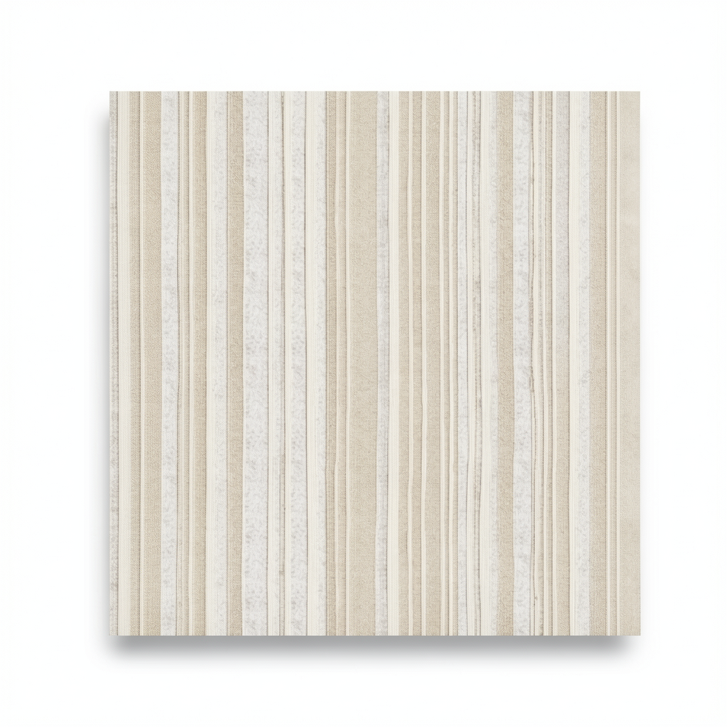Wall Decoration Striped Design 10 m x 1.06 m Beige, Model 44423