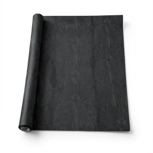 Italian Wallpaper Classic Design Black Color, Size 10mx1.06m, Model RC19006