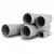UPVC Pipes Plasco Nominal Pressure 4 Bar Outside Diameter 110 mm Thickness 2.2 mm Gray Colour