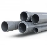 مواسير UPVC بلاسكو ضغط 10 بار  قطر خارجي 110 مم سمك 5.3 مم لون رمادي