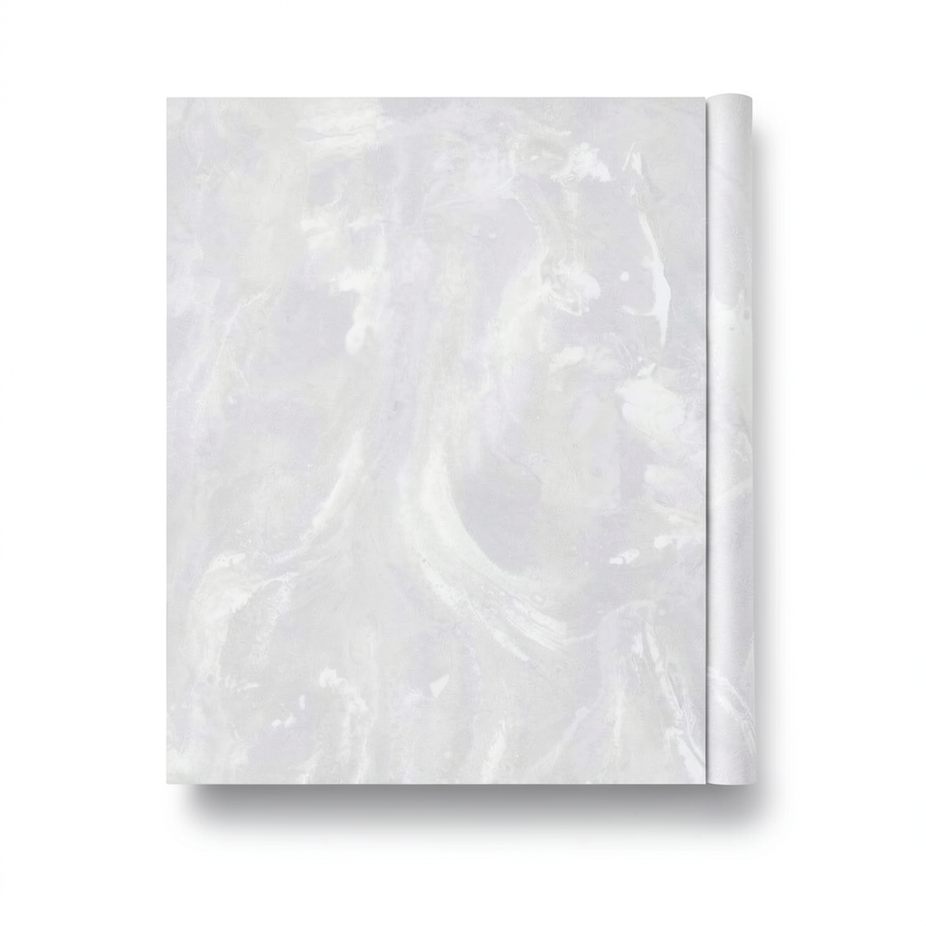 Patterned Wall Decoration 10m x 1.06m Pale Gray Model 83631