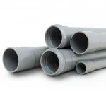 UPVC Pipes Plasco Nominal Pressure 10 Bar Outside Diameter 315 mm Thickness 15 mm Gray Colour