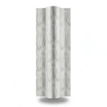 Italian Wallpaper Gray Color Classic Design, Size 10m x 1.06m, Model RC19007