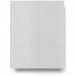 Italian Geometric Wall Covering size 10m x 0.73m, Pale Grey Color, Model Z90004