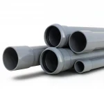 UPVC Pipes Plasco Nominal Pressure 6 Bar Outside Diameter 160 mm Thickness 4.7 mm Gray Colour