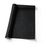 Italian Wallpaper Classic Design Black Color, Size 10mx1.06m, Model RC19006