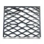 Hot Rolled (Black) Steel Expanded Metal Mesh  Bahri Thickness 1.2 mm Width 1.22 meter Length 1 meter | Bait Al Tatawor Company
