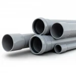UPVC Pipes Plasco Nominal Pressure 6 Bar Outside Diameter 630 mm Thickness 18.4 mm Gray Colour