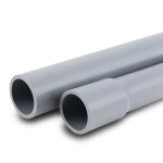 UPVC Pipes Nominal Pressure 2 Bar Outer Diameter 160 mm Thickness 1.8 mm Gray