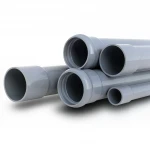 UPVC Pipes Plasco Nominal Pressure 10 Bar Outside Diameter 110 mm Thickness 5.3 mm Gray Colour