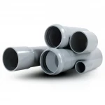 UPVC Pipes Plasco Nominal Pressure 4 Bar Outside Diameter 110 mm Thickness 2.2 mm Gray Colour