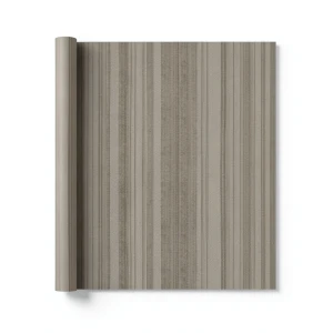 Wall Decoration Striped Design 10 m x 1.06 m Dark Beige
