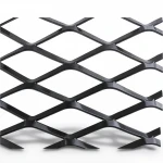 Hot Rolled (Black) Steel Expanded Metal Mesh   Thickness 3 mm Width 2.44  meter Length 5 meter | Bait Al Tatawor Company