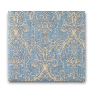 Wall Decoration Classic Design 10 m x 1.06 m Blue, Model 44428