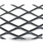 Hot Rolled (Black) Steel Expanded Metal Mesh   Thickness 5.8 mm Width 2.44  meter Length 5 meter | Bait Al Tatawor Company
