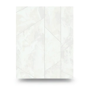 Italian Geometric Wallpaper 10m x 1.06m Off White, Model 83635