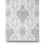 ورق جدران ايطالي لون رمادي تصميم كلاسيك، مقاس 10 م×1.06 م، موديل RC19010