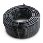 لفة أنابيب HDPE ضغط 6 بار PE 100 قطر خارجي 50 مم SDR 26 لون اسود