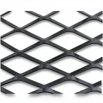 Hot Rolled (Black) Steel Expanded Metal Mesh   Thickness 2.8 mm Width 2.44  meter Length 6 meter | Bait Al Tatawor Company