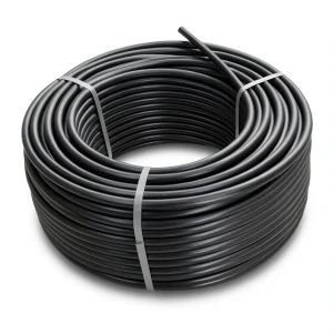 لفة أنابيب بلاستيك HDPE ضغط 6 بار PE100 قطر خارجي 75 مم SDR 26 لون اسود