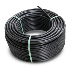 لفة أنابيب HDPE ضغط 6 بار PE 100 قطر خارجي 50 مم SDR 26 لون اسود