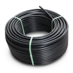 لفة أنابيب بلاستيك HDPE ضغط 6 بار PE100 قطر خارجي 75 مم SDR 26 لون اسود