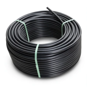 لفة أنابيب بلاستيك HDPE ضغط 6 بار PE100 قطر خارجي 75 مم SDR 26 لون اسود