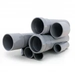 UPVC Pipes Plasco Nominal Pressure 10 Bar Outside Diameter 75 mm Thickness 3.6 mm Gray Colour