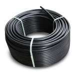 لفة أنابيب HDPE ضغط 10 بار PE 100 قطر خارجي 32 مم SDR 17 لون أسود