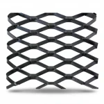 Hot Rolled (Black) Steel Expanded Metal Mesh   Thickness 1.8 mm Width 1.22 meter Length 1 meter | Bait Al Tatawor Company