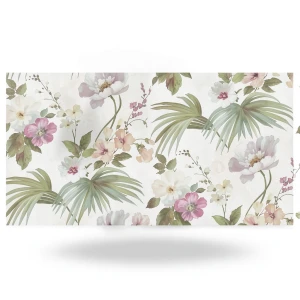 Italian Wallpaper Floral Design 10m x 0.53m Multicolored, Model 63047