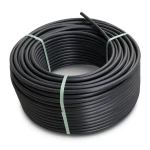 لفة أنابيب بلاستيك HDPE ضغط 6 بار PE100 قطر خارجي 140 مم SDR 26 لون أسود