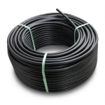 لفة أنابيب HDPE ضغط 10 بار PE 100 قطر خارجي 32 مم SDR 17 لون أسود