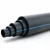 أنابيب HDPE ضغط  16 بار [PE 80] قطر خارجي 560 مم  SDR 9  لون اسود مع خط ازرق | مصنع المنى