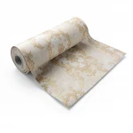 Italian classic wall Covering, size 10 m x 1.06 m, beige color, model 083602 