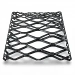 Hot Rolled (Black) Steel Expanded Metal Mesh  Bahri Thickness 2 mm Width 1.22 meter Length 2 meter | Bait Al Tatawor Company