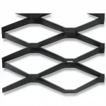 Hot Rolled (Black) Steel Expanded Metal Mesh  Bahri Thickness 2.3 mm Width 1.22 meter Length 2 meter | Bait Al Tatawor Company