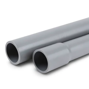 UPVC Pipes Nominal Pressure 4 Bar Outer Diameter 110 mm Thickness 2.2 mm Gray