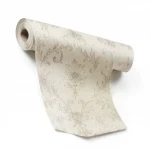 Classic wall decoration, pale beige color, length 10 m, width 1.06 m, model 083605  