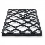 Hot Rolled (Black) Steel Expanded Metal Mesh  Bahri Thickness 2.7 mm Width 1.22 meter Length 2 meter | Bait Al Tatawor Company