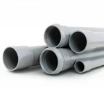 UPVC Pipes Plasco Nominal Pressure 4 Bar Outside Diameter 355 mm Thickness 7 mm Gray Colour